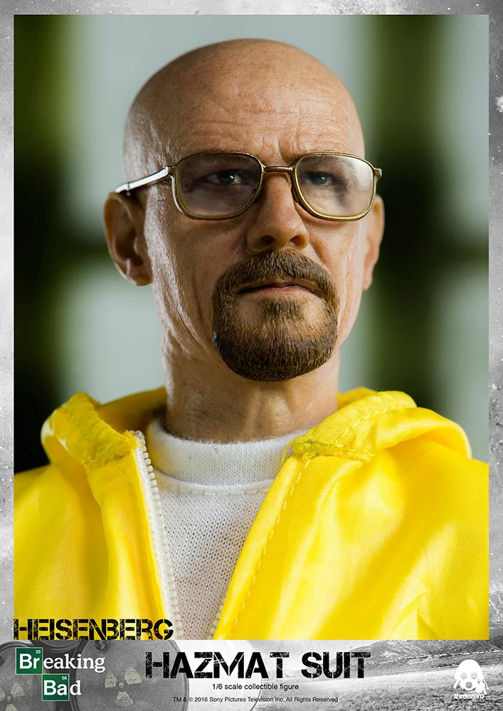BREAKING BAD: HEISENBERG AND JESSY HAZMAT SUIT COMBO — THREEZERO